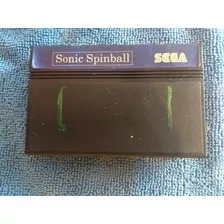 Cartucho Master Sistem Original Tectoy Sonic Spinball