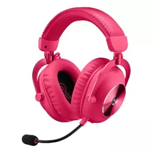 Audifonos Gamer Logitech Pro X 2 Lightspeed Wireless Magenta