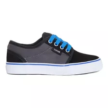 Zapatillas Vicus Folk Niños Gamuza/lona Negro Carbon