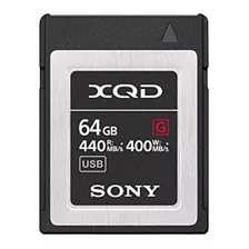 Tarjeta De Memoria Sony Xqd G -