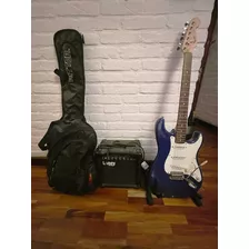 Guitarra Eléctrica Squier By Fender Bullet Strat Azul