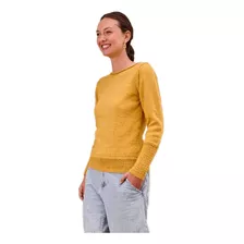 Sweater Con Trabajo De Punto En Puños Y Elástico Art. 265