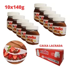 10 Nutellas De 140g Avelã E Cacau Caixa Lacrada Atacado