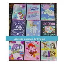 Libretas Escolares Cosidos 100hojas, 3 Unid