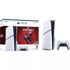 Consola Ps5 Slim 1 Tb Con Disco + Juego Spider-man 2 Digital