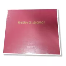 Libro Registro De Asociados Vulcano 541 T/d 1 Mano