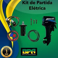 Kit De Partida Elétrica Motor De Popa Mercury 25 Hp 