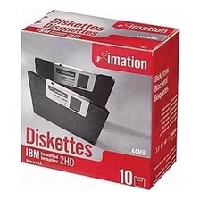 Disquete Imation 2hd Ibm 1.44mb Cxs. Com 20 Unidades