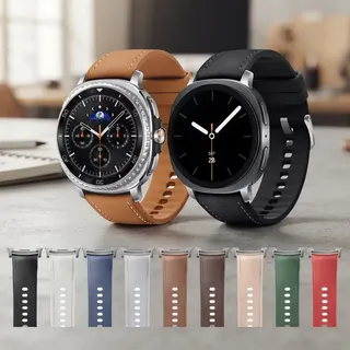 Malla Cuero Y Silicona Para Samsung Watch 8, 40/44mm/classic