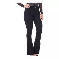 Calça Feminina Flare Jeans Boca De Sino Petit Moda Baixinhas