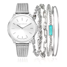 Lucky Brand Relojes Para Mujer Con Pantalla Analogica Con Co