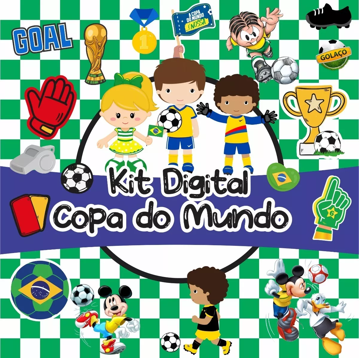 Kit Arquivo Digital Copa Do Mundo Completo 