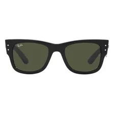 Óculos De Sol 0rb0840s Mega Wayfarer Adulto Ray-ban Cor Preto Cor Da Armação Preto Cor Da Haste Preto Cor Da Lente Verde Desenho Quadrado