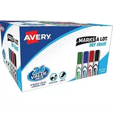 Rotuladores De Borrado En Seco Avery Marks A Lot Value Pack,