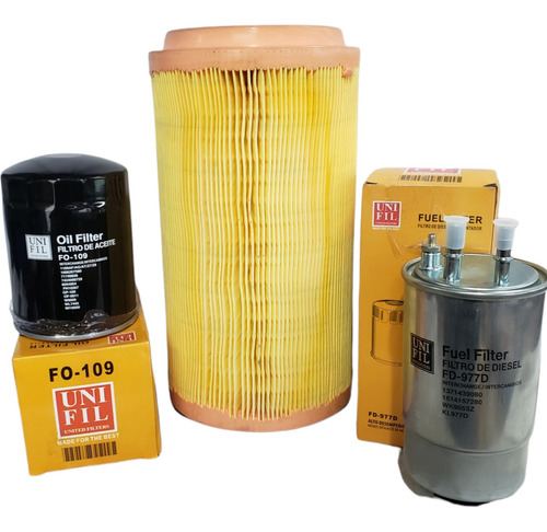 Kit Filtros Fiat Ducato 2.3l 2014-2022 Aceite Diesel \u0026 15w40 Foto 3