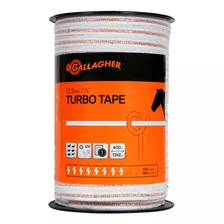 Cinta Turbo Cerco Eléctrico Gallagher 12,5mm 400m Blanco