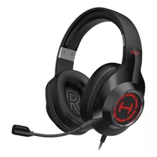 Audífonos Gamer Edifier Gaming G2 Ii Negro Con Luz Led