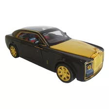 Miniatura Carro Rolls Royce 1:24 Metal Clássico 20 Cms.