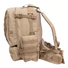 Mochila Tática Invictus Defender 55l Coyote Deserto Cor Tan