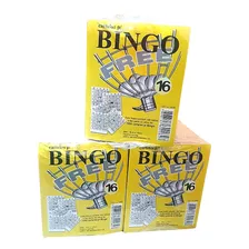 Bloco De Bingo 1500 Cartelas Free 8cm X 10cm