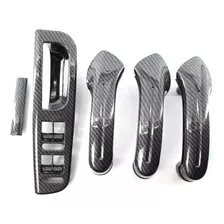 Juego De Manillas Grain Carbon Para 3 Golf Mk4 Vw Interior 1