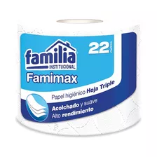 Papel Higiénicojumbo Famimax Blanco Ht X 22 Mt