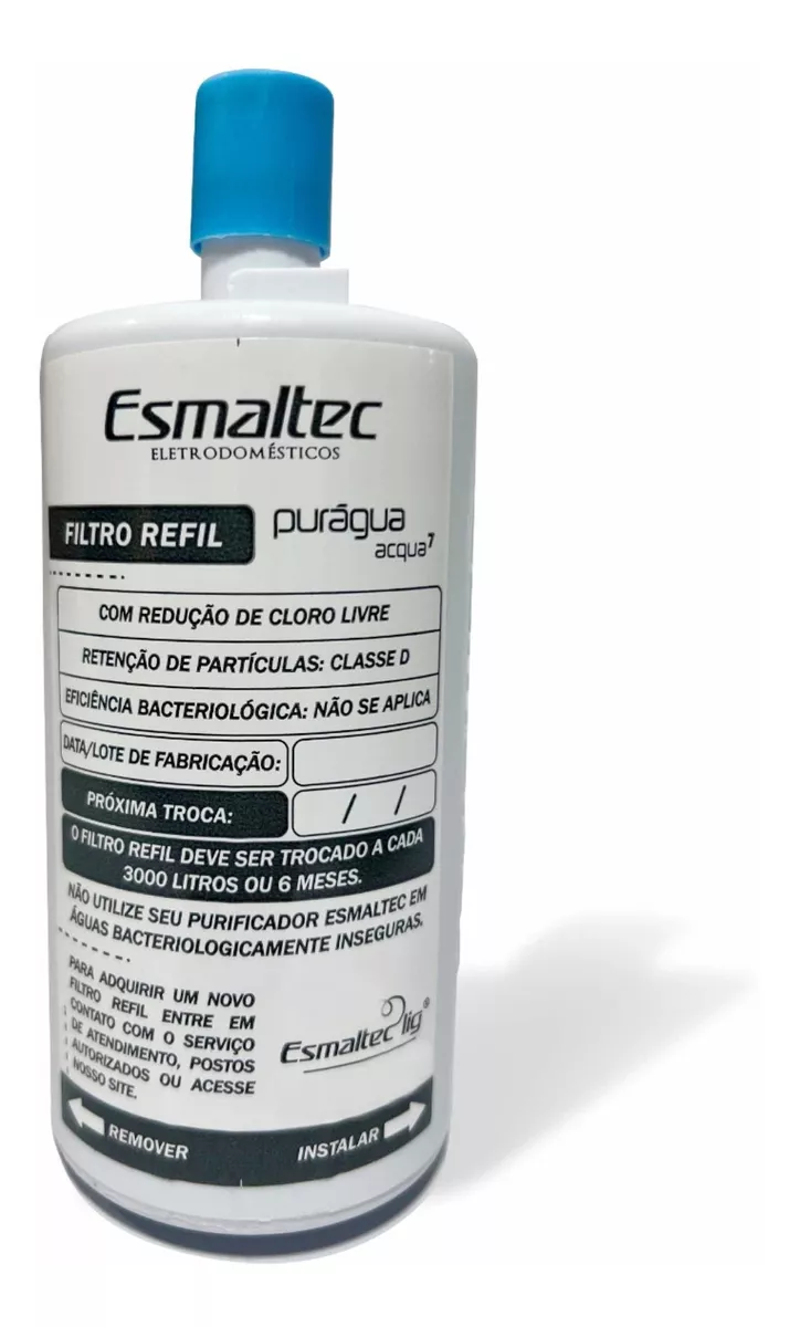 Filtro Refil Acqua7 Para Purificador Original - Esmaltec
