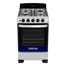 Cocina Drean Cd5502ai Multigas 4 Hornallas Inoxidable 220v Puerta Con Visor