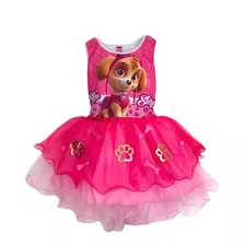 Vestido Disfraz Paw Patrol Sky Fiesta Cumpleaños