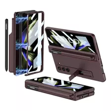 Capa Porta-canetas Pc Matte Para Samsung Z Fold 5 Sem Caneta
