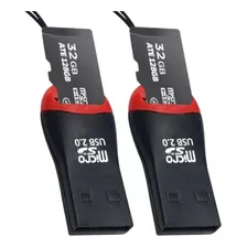 2 Leitor Gravador De Cartao De Memoria Sd Card