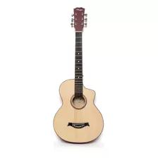 Guitarra Electroacustica Star Natural Parquer Color Naranja Claro Material Del Diapasón Arce Orientación De La Mano Diestro