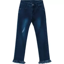 Calça Jeans Azul Lilica Ripilica Menina Infantil Original