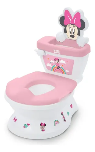 Troninho Com Assento Redutor - Bright Starts, Minnie Mouse Branco