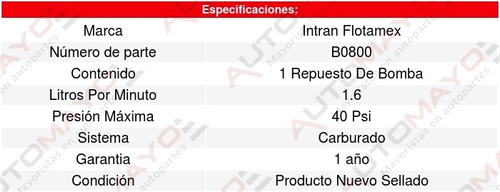 Repuesto Bomba Gasolina Volvo 780 2.8l V6 87 Al 90 Intran Foto 2