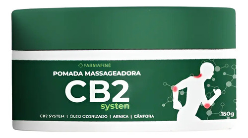 Pomada Cb2 150g Alívio Dor Muscular E Articular Farmafine