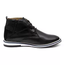 Bota Derby Masculina Couro Legítimo Forro De Couro Casual