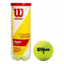 Pelotas Tenis Wilson Tubo 3 Padel Championship Pelotitas Entrenamiento Cancha