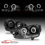 Par Faro Negro Led Volkswagen Rabbit S 2008 2.5l