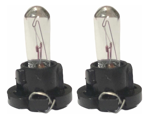 2x Mini Bulbo T4 12v Foco Halgeno T4.2 1.2w Base 10mm Clima Foto 2