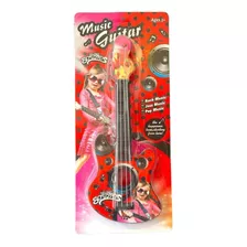 Mini Guitarra Eléctrica Infantil Roja Juguete Navidad