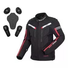 Chamarra Moto Hombres Y Mujere Impermeable Biker Proteccions