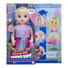 Boneca Baby Alive Grows Up Princesa Ellie Loira -hasbro