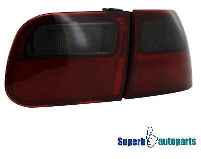 Fits 1992-1995 Honda Civic Hatchback Tail Lights 3dr Bra Spa Foto 8