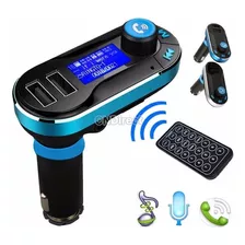 Bluetooth Tramisor Fm, Manos Libre, Mp3, Cargador Usb *itech