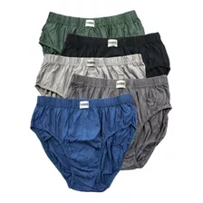 Kit 9 Cueca Plus Size Algodão G1 Ao G6 