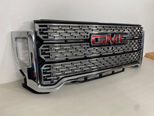 Parrilla Gmc Sierra 2500 Denali Hd 2019 2020 2021 2022 Cromo Foto 3