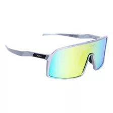 Lentes De Sol Xades Deportivos Ltd Brick Lente Tornasol Varilla Plateado Armazón Plateado