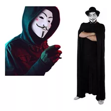 Mascara De Anonymous Halloween Para Disfraz O Cosplay Hacker