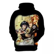 Blusa De Moletom Personalizada Anime Naruto Hinata Amor :3